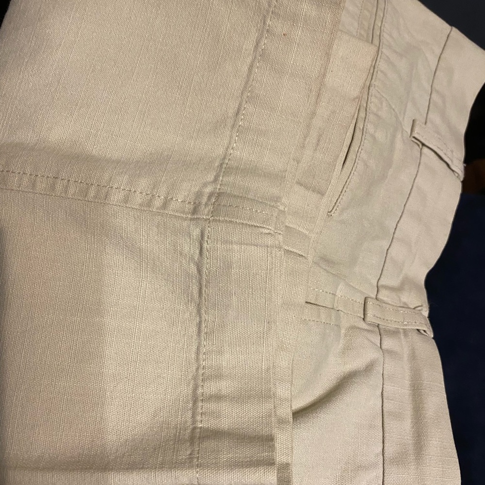 Daniel Cremieux - linen style khaki pants - Picture 3 of 3